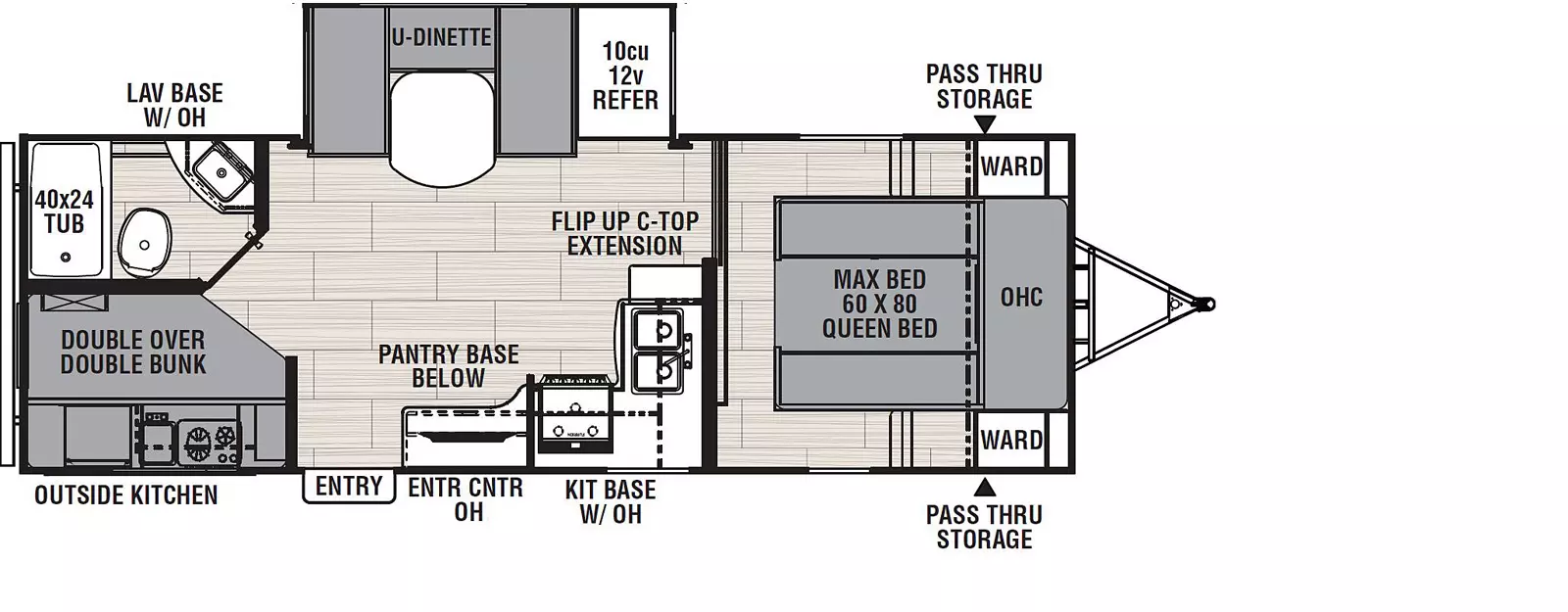 2455BH Floorplan Image