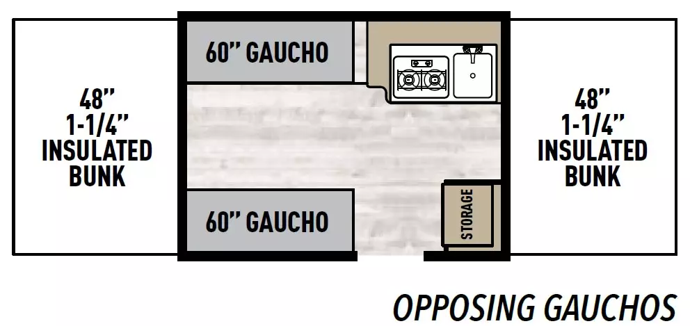 Clipper Camping Trailers 806XLS Floorplan